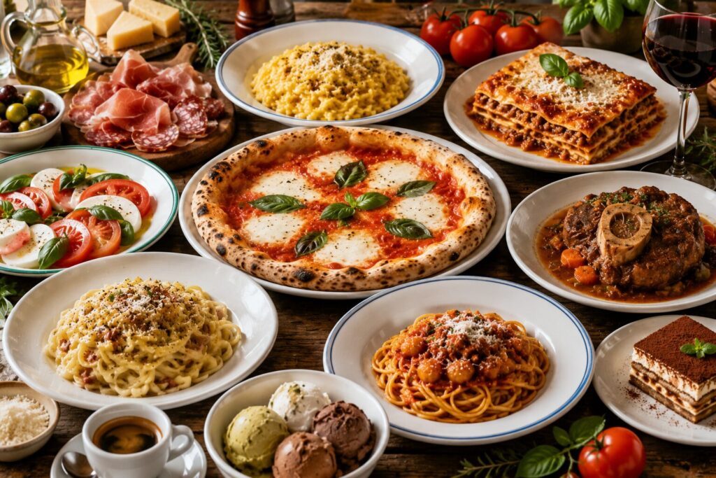 イタリア料理の代表料理
