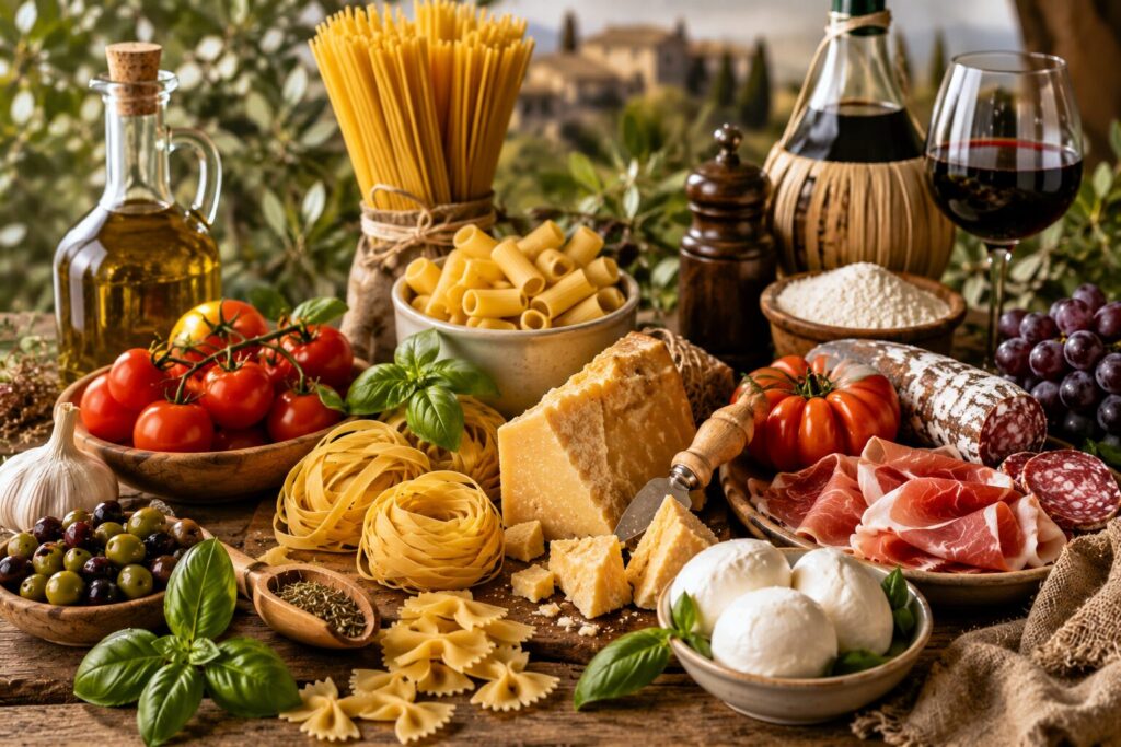 イタリア料理食材
